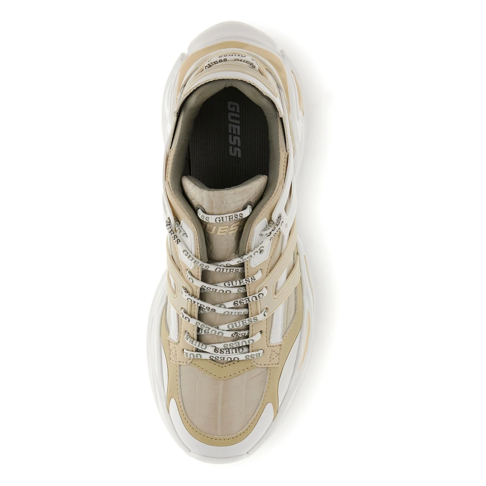 Guess Belluno Sneakers Stijlvol en Trendy White Heren