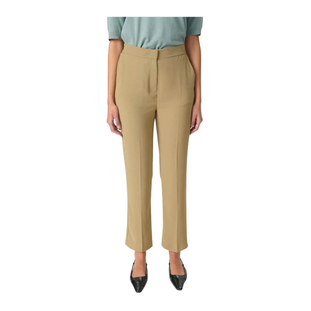 Soaked in Luxury Elegante Shirley Elmwood Broek Brown Dames