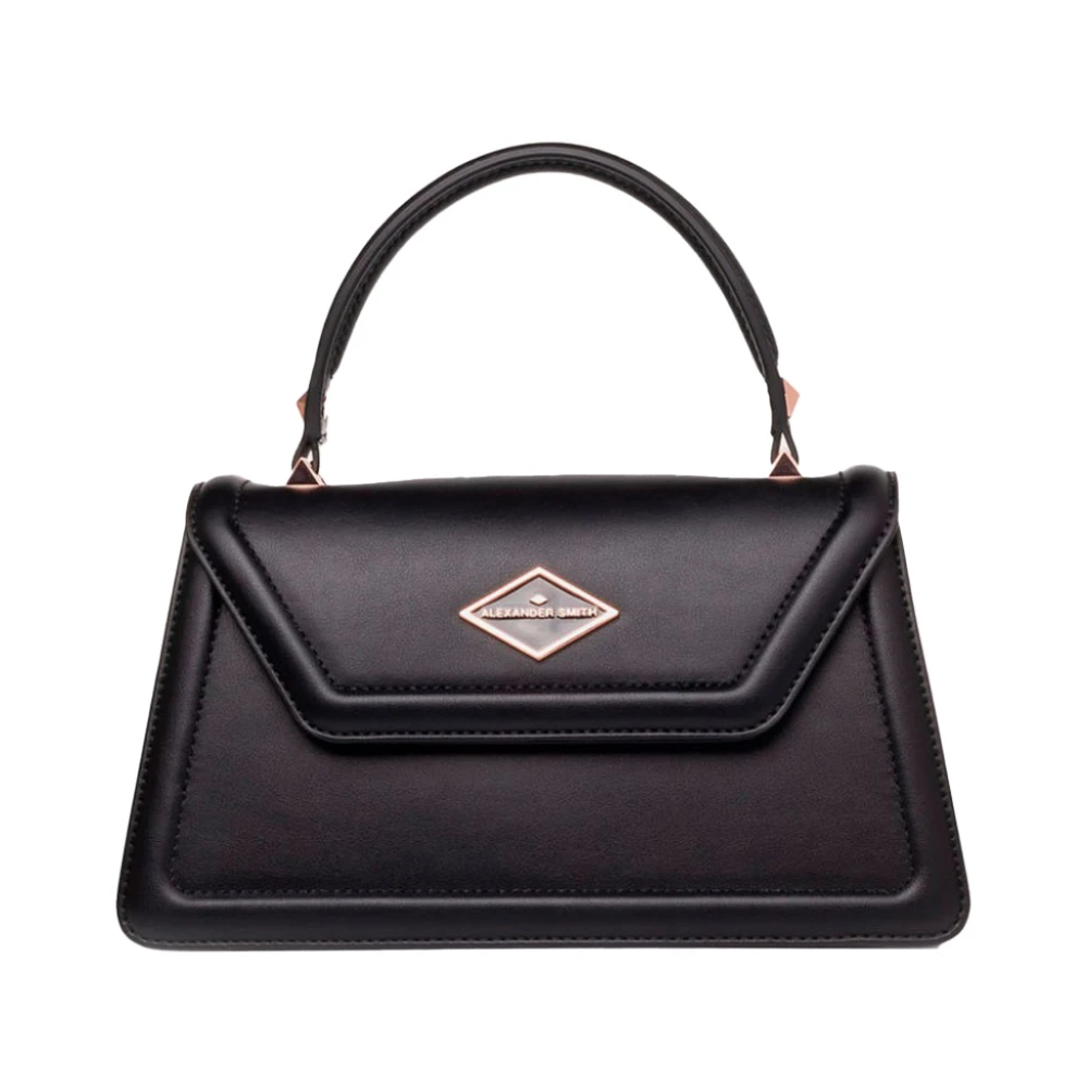Alexander Smith Women's Black Eco-Friendly Trapezoidal Bag Elizabeth