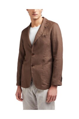 brown-linen-blazer-slim-fit