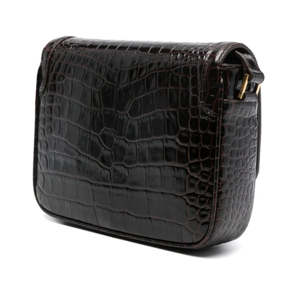 Tom Ford Bruine Schoudertas Elegante Stijl Brown Dames
