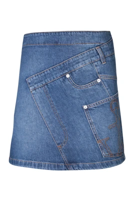 Twisted Mini Skirt