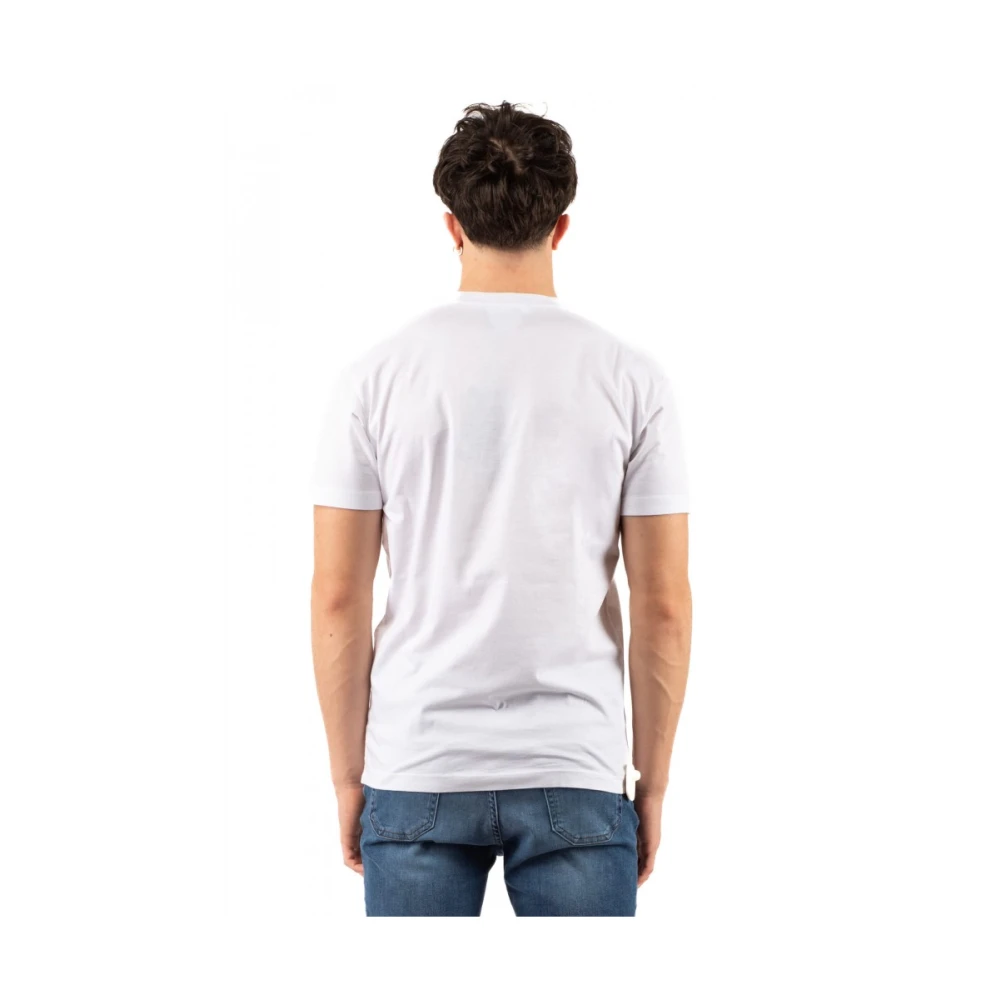 Dsquared2 Casual Katoenen T-shirt White Heren