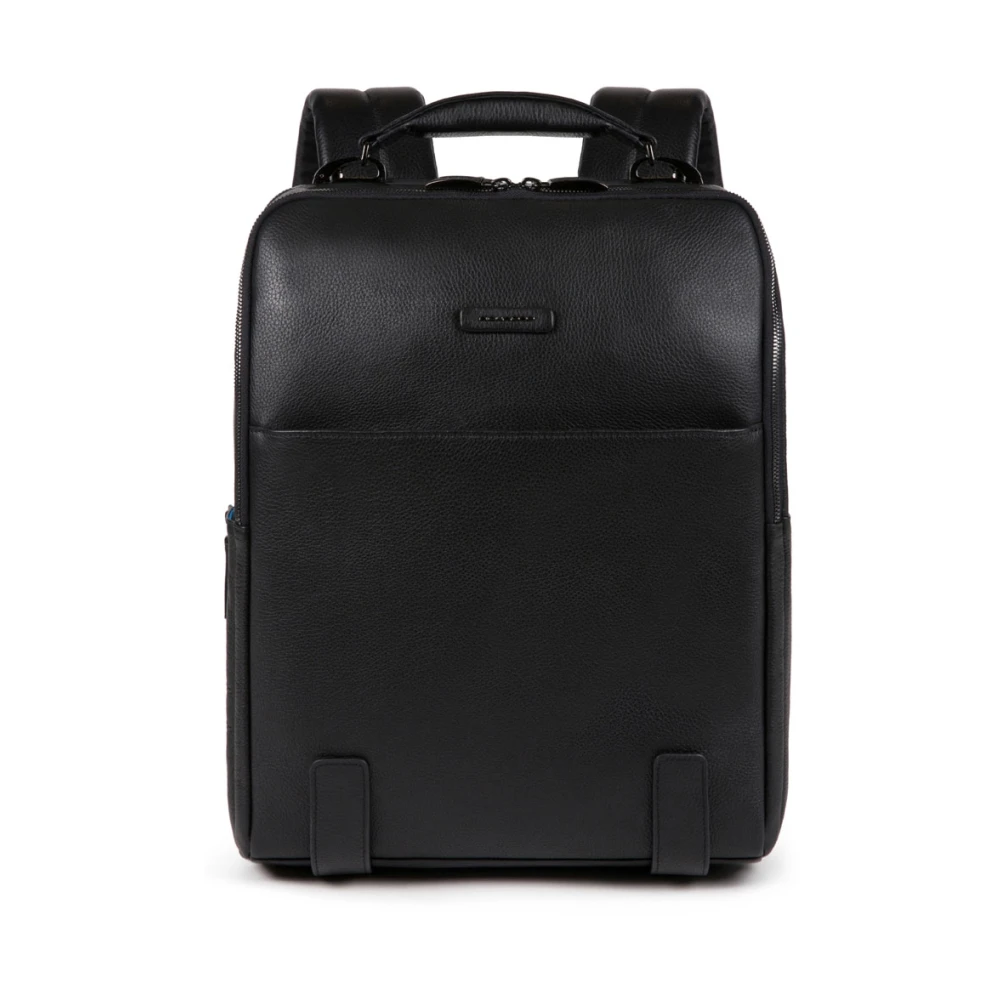 Piquadro Herren Schwarz Laptop-Rucksack 15,6 Mit Ipad®-Fach