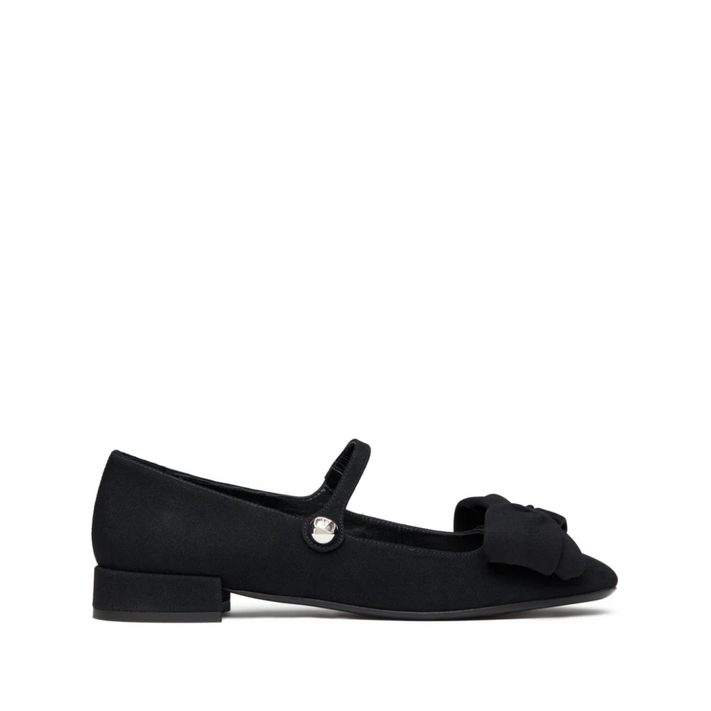 Valentino Garavani Black Ballerina Shoes - Female - Ballerina Shoes - 6 Uk - Shoes