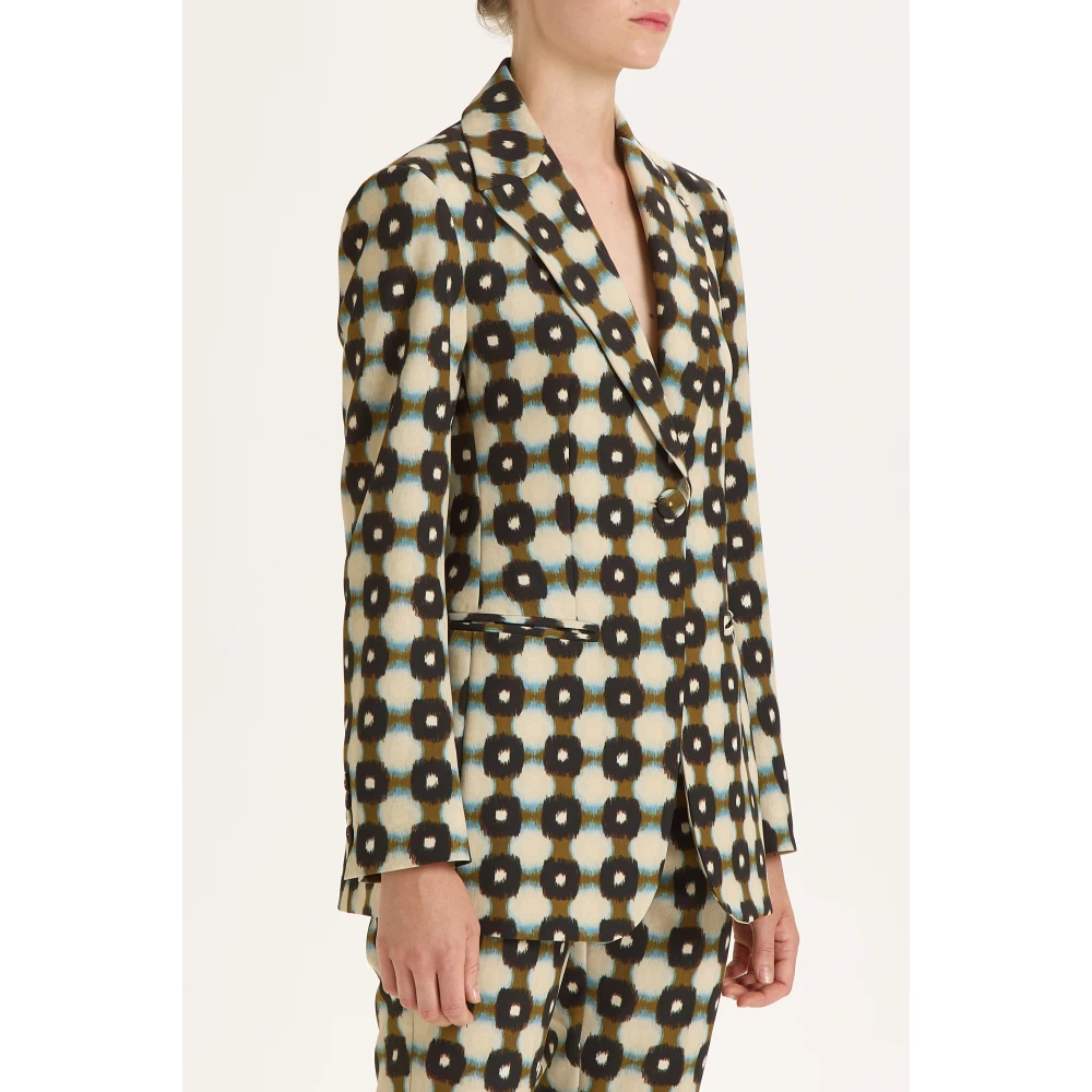 Maliparmi Gedrukte Cady Jas Multicolor Dames