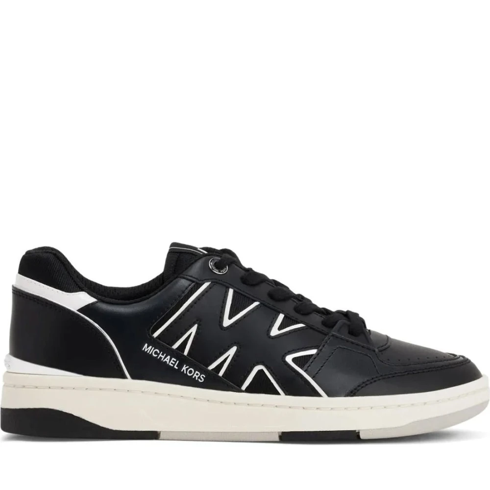 Michael Kors Lace Up Sneakers Dames Schoenen Zwart