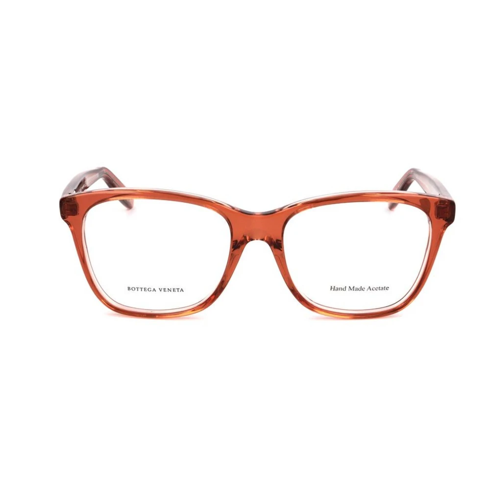 Bottega Veneta Multicolor Acetaatmonturen met Roze Wijzerplaat Brown Dames