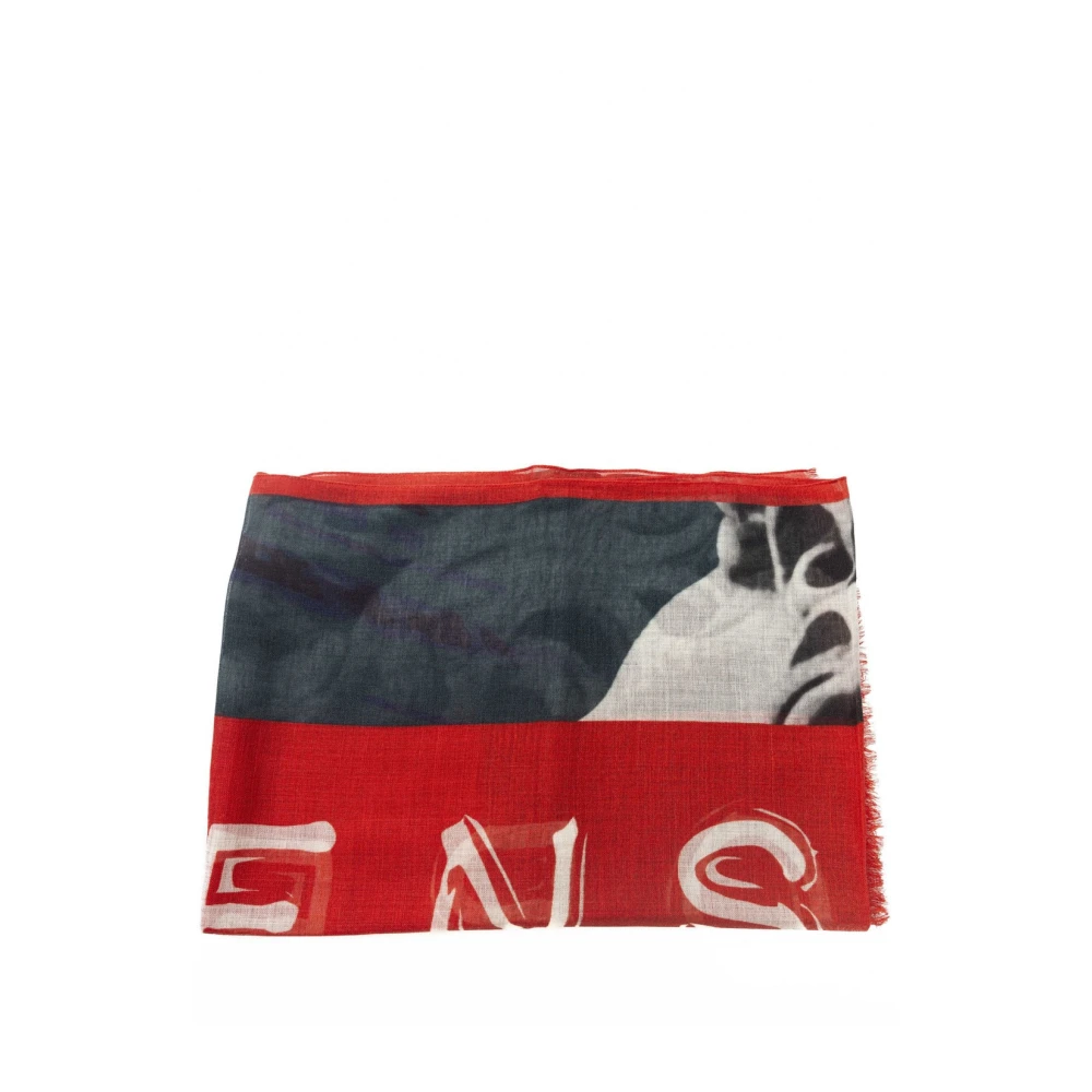 Trussardi Gedrukte Sjaal Accessoires Multicolor Unisex