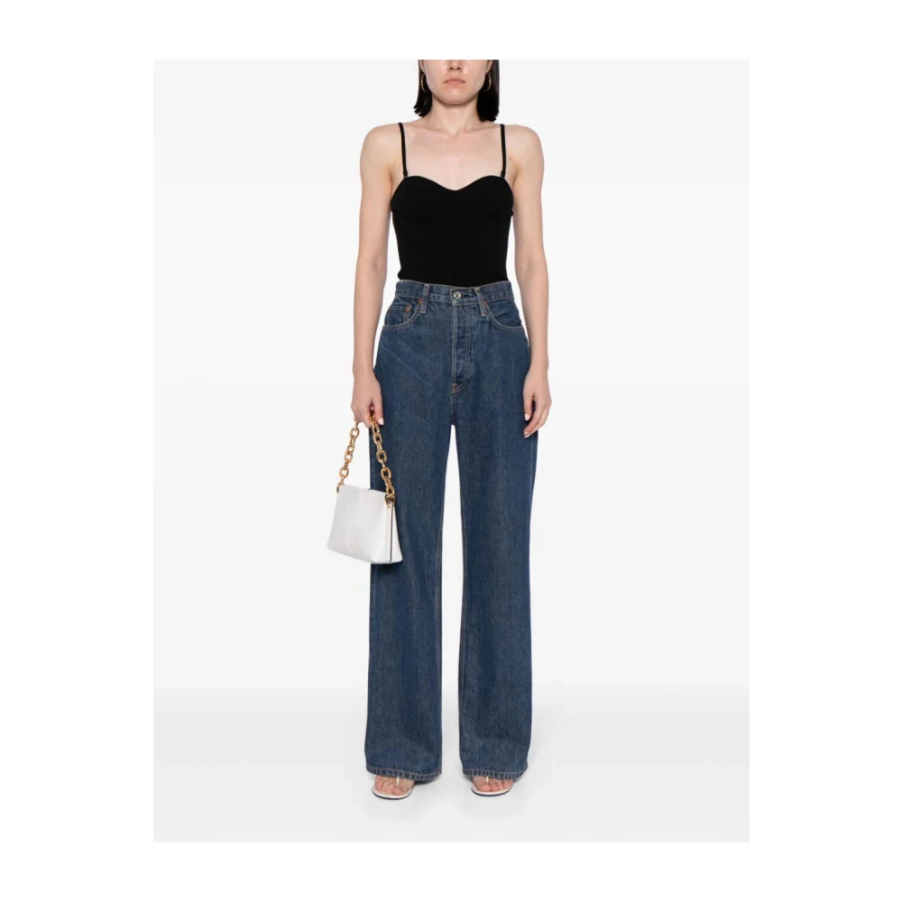 Emporio Armani Zwarte Gebreide Trui Black Dames