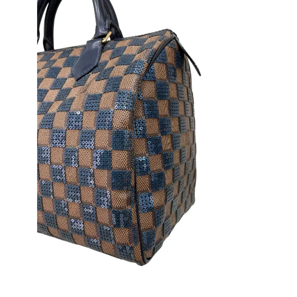 Louis Vuitton Vintage Pre-owned Fabric handbags Brown Dames