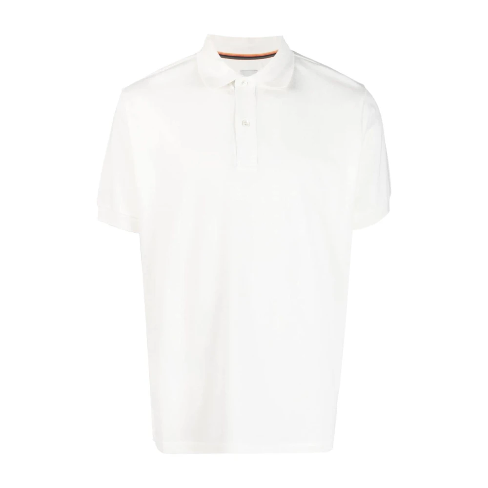 PS By Paul Smith Klassieke Witte Polo T-shirts en Polos White Heren