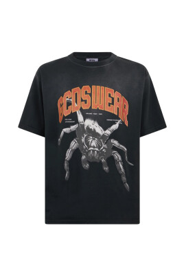 t-shirt-graphique-manches-courtes-araignee