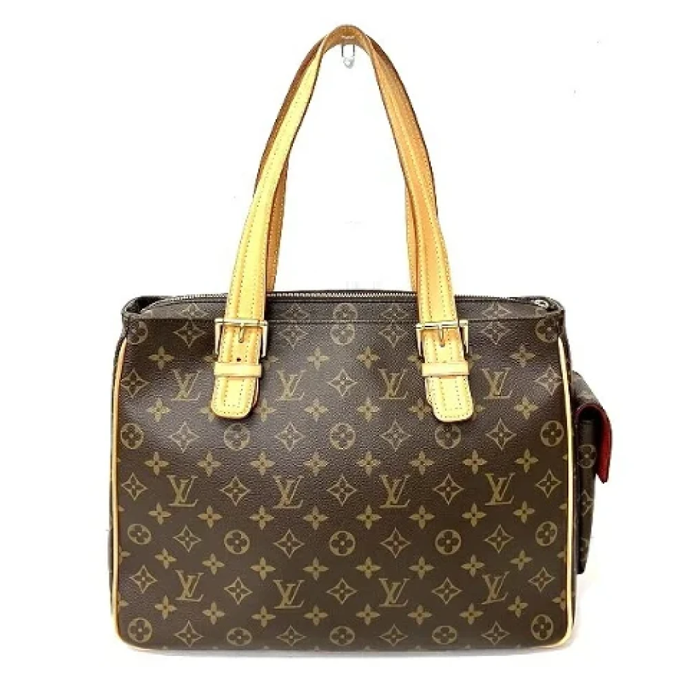Louis Vuitton Vintage Pre-owned Canvas handbags Brown Dames