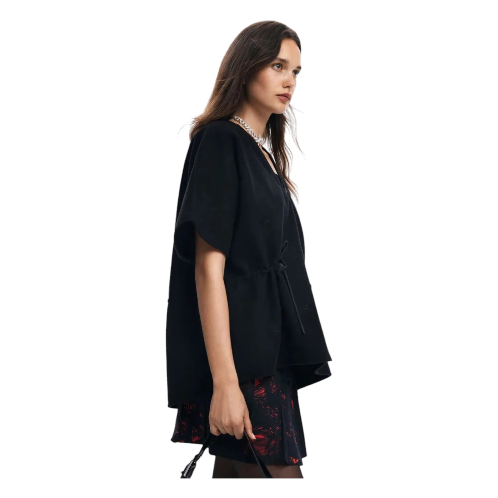 Desigual Dames Poncho Avalon Richmond Black Dames