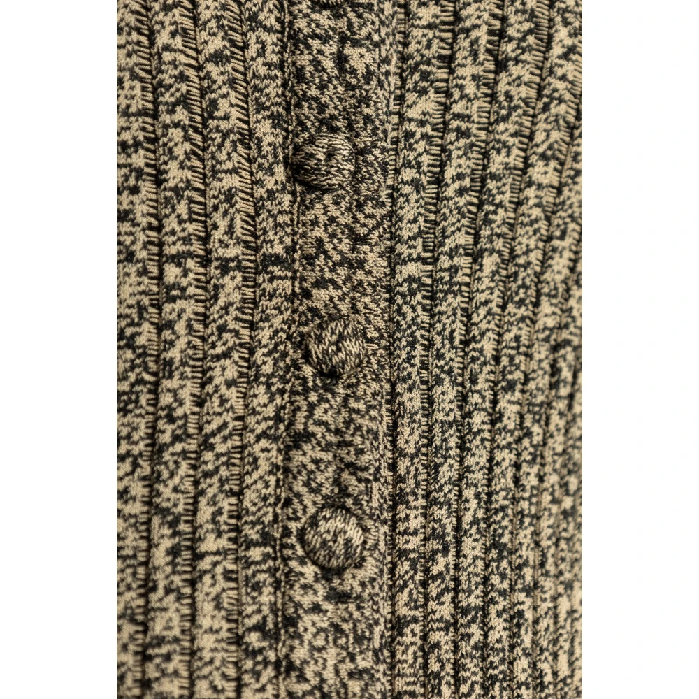Blumarine Cardigan met logo Gray Dames