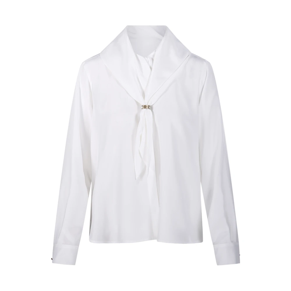 Max Mara White Blouses, Female, M, Dry Shirt