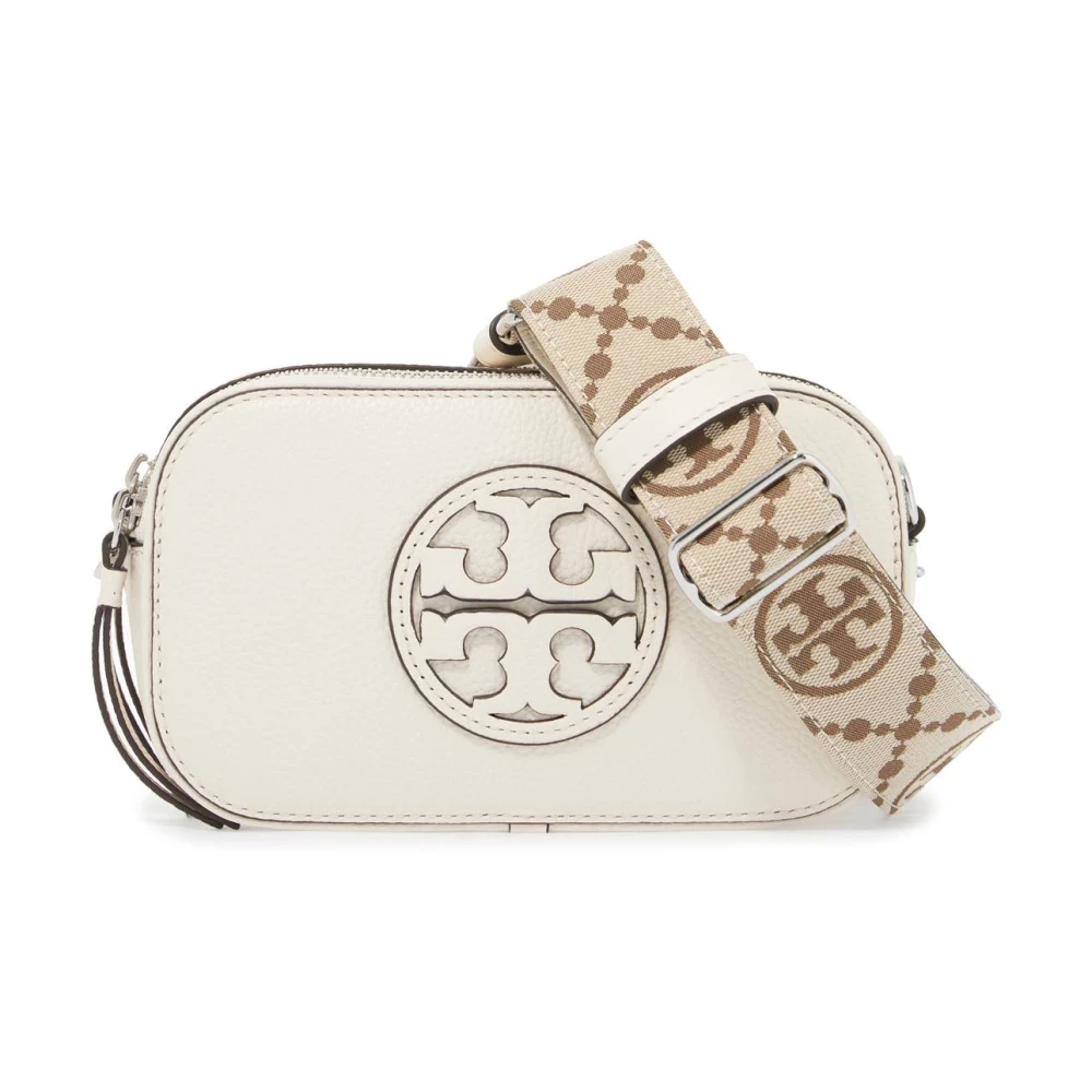 TORY BURCH Mini Crossbody Tas van Korrelleer White Dames