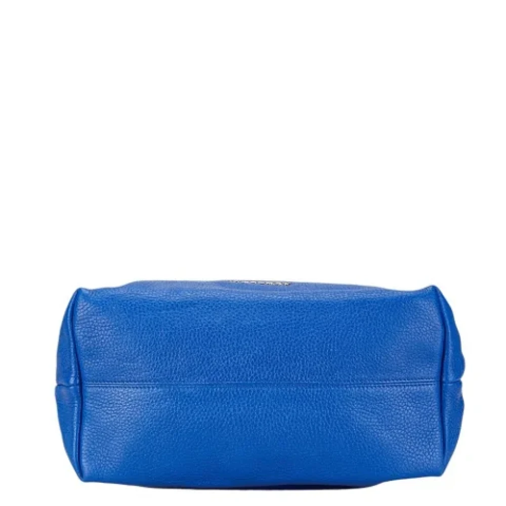 Burberry Vintage Pre-owned Leather handbags Blue Dames