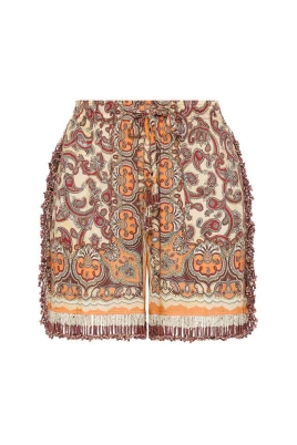 Sunset Paisley Shorts