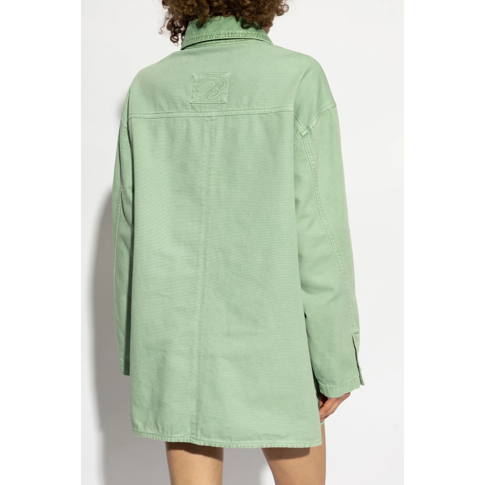 Blumarine Denim jas Green Dames