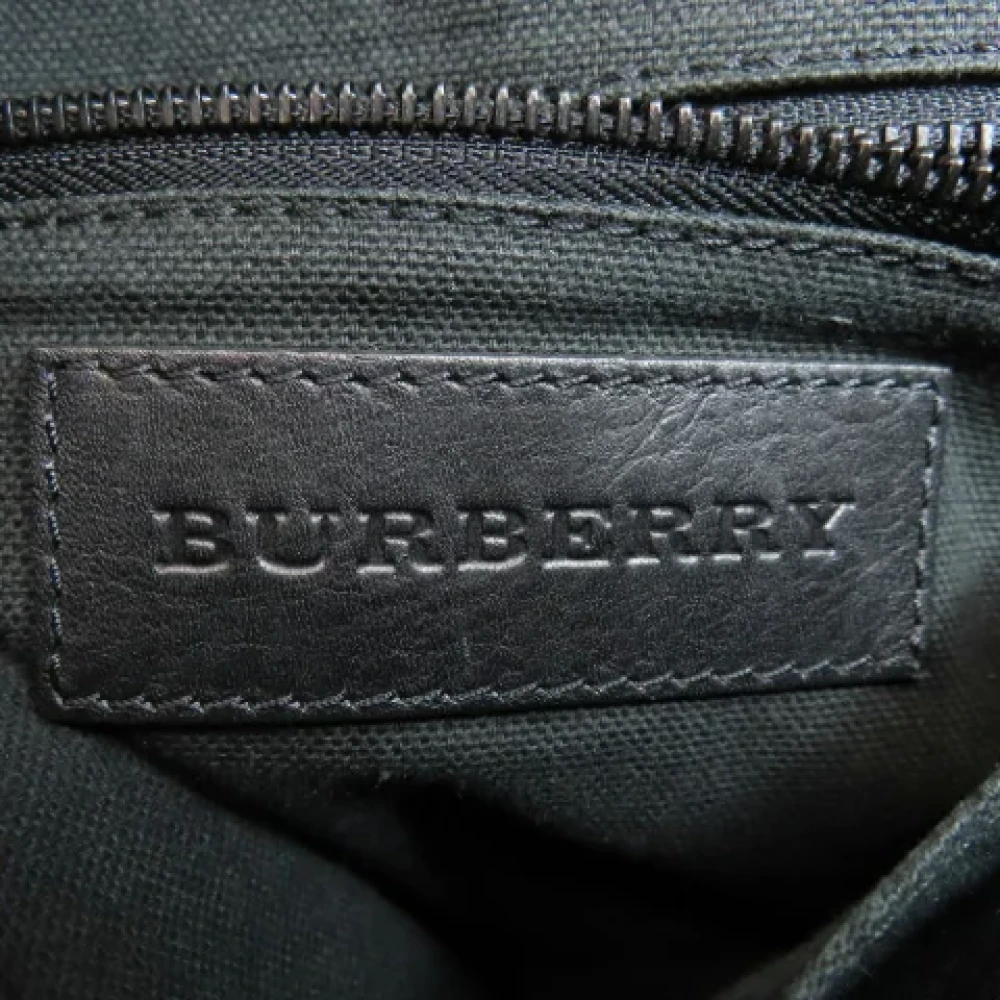Burberry Vintage Pre-owned Leather shoulder-bags Brown Dames
