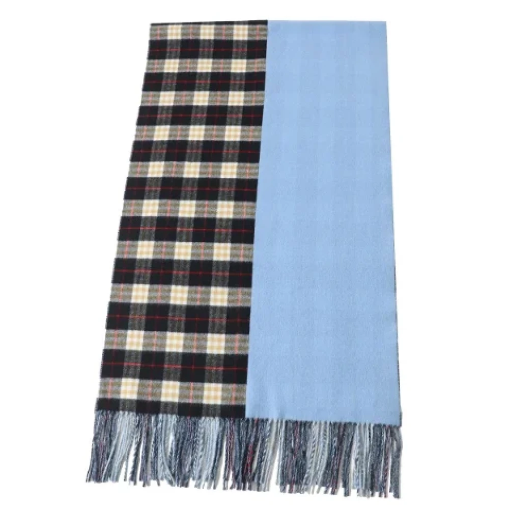 Burberry Vintage Pre-owned Cashmere scarves Multicolor Dames