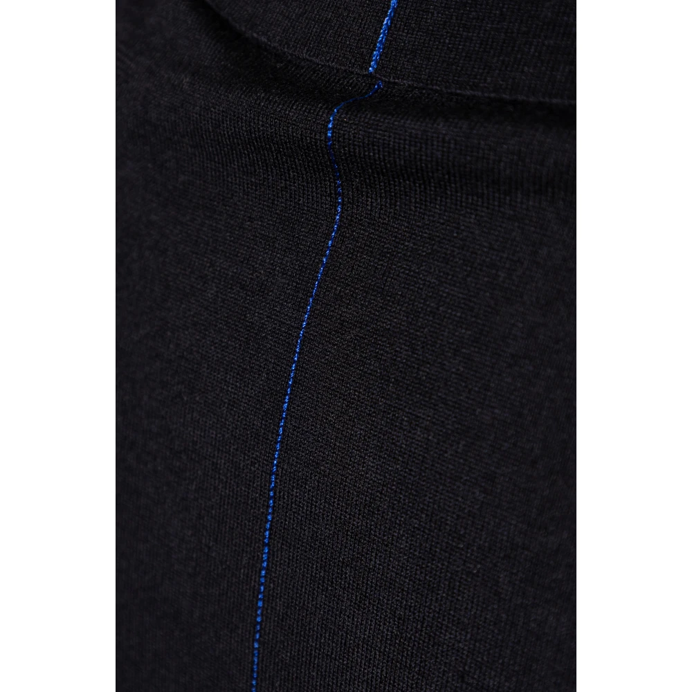 Burberry Wollen polo Blue Heren
