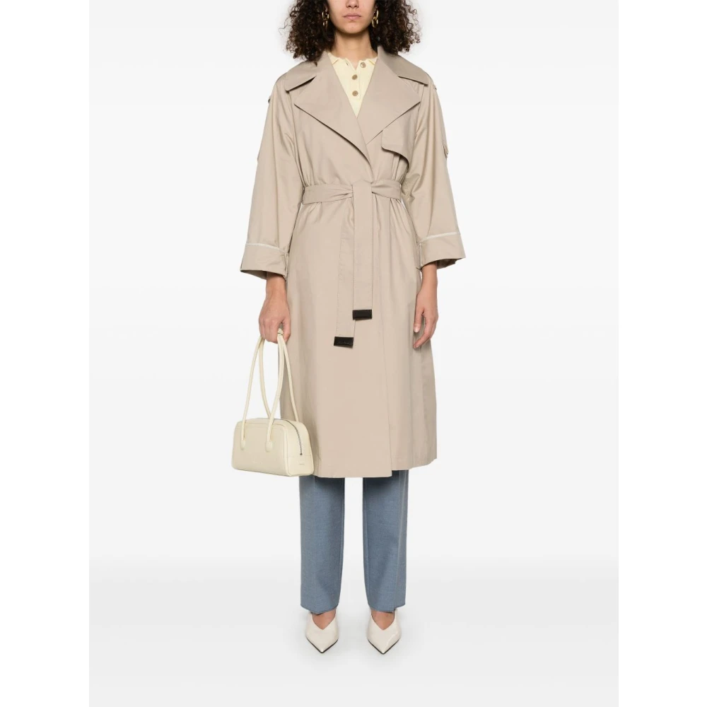 Max Mara Beige Parka Dameskleding Beige Dames