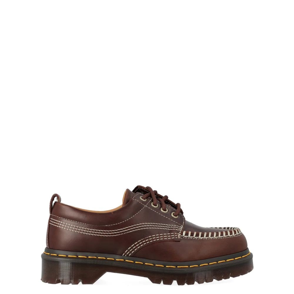 Dr. Martens Lowell Moc Toe Shoe - Male - Laced Shoes - Brown - 11 Uk - Shoes - Image 7