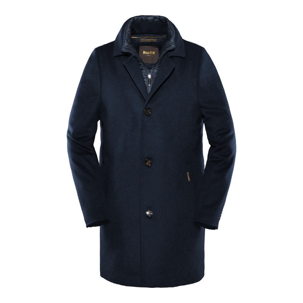 Moorer Herren Blau Mäntel, 2XLgröße: