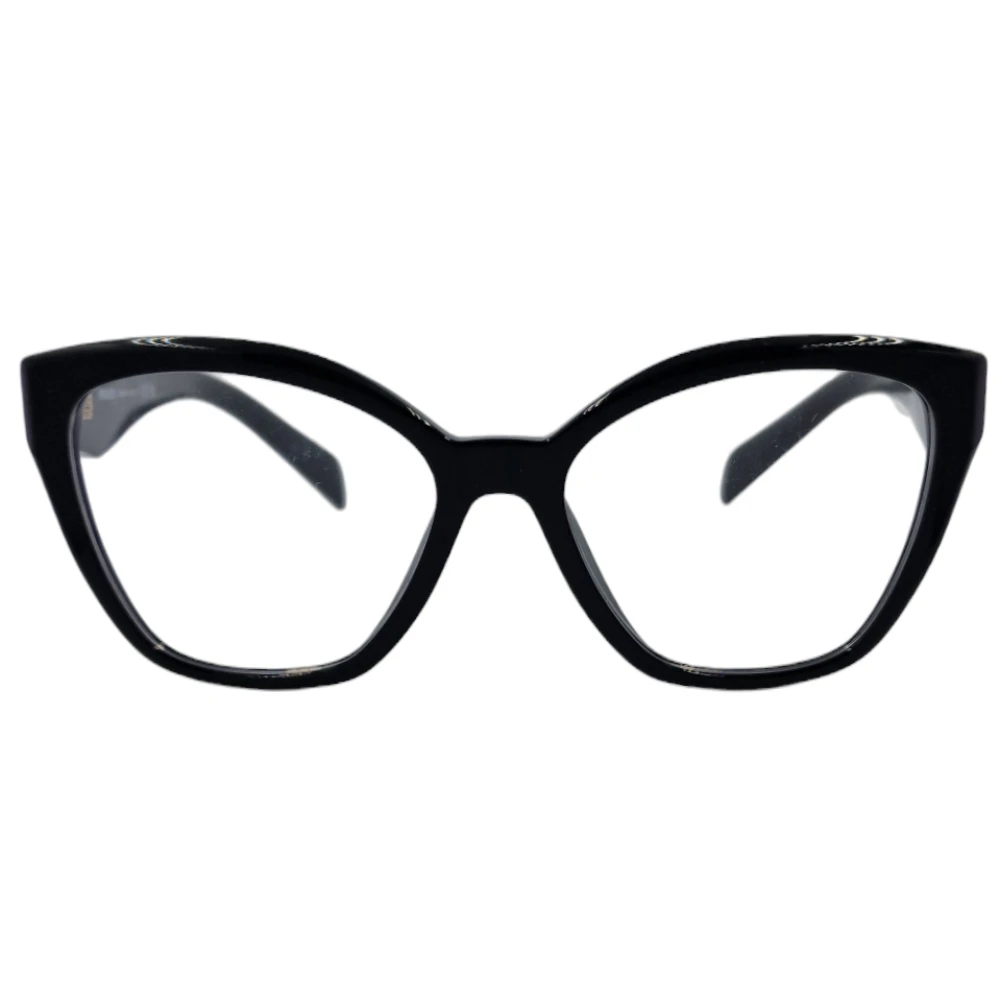 Prada Glasses Black Dames