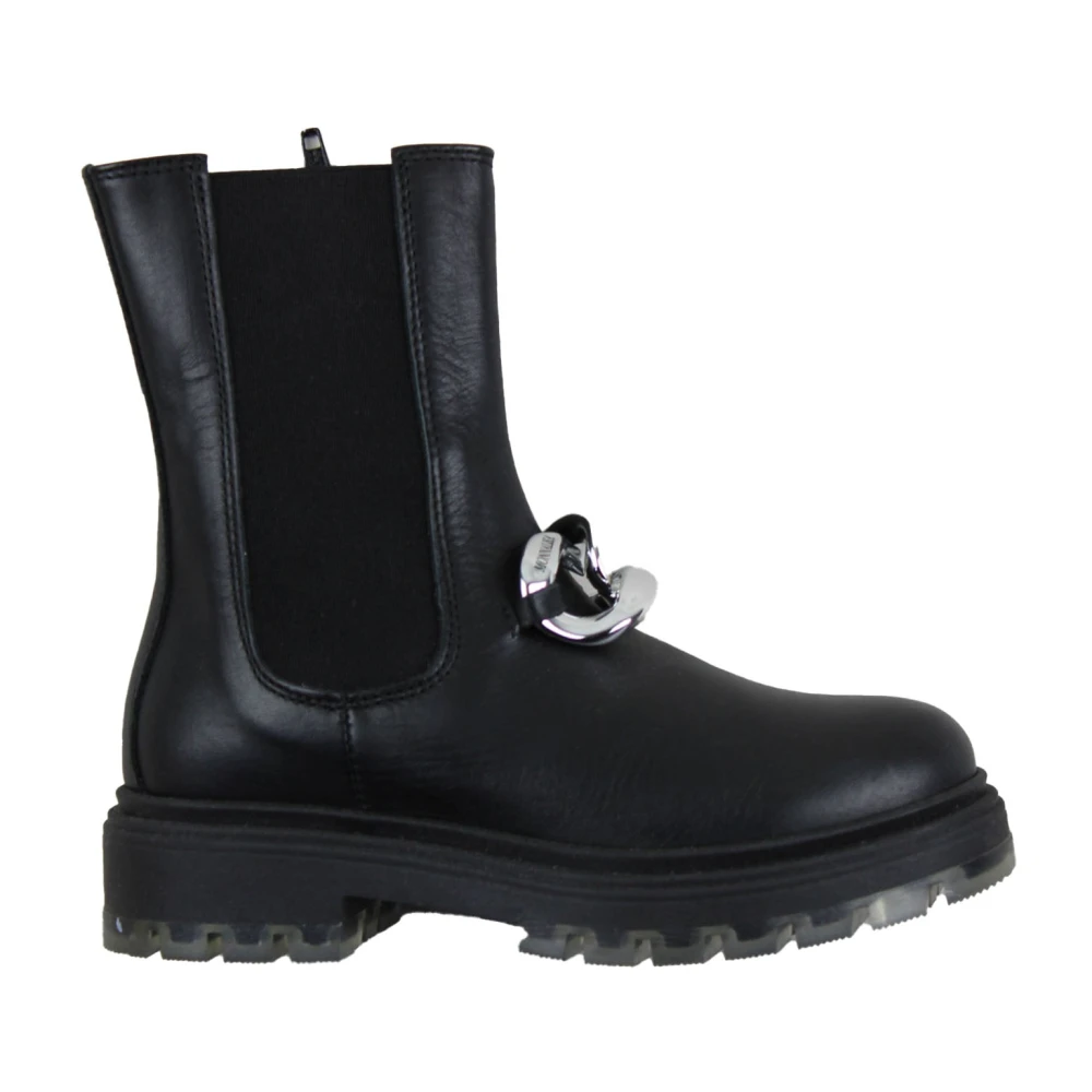 Monnalisa Girls Black Boots - Kids Boots - 32 Eu - Kids
