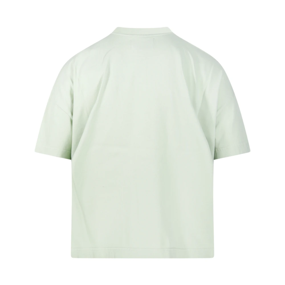 Bonsai Groen Logo Oversized Fit T-Shirt Green Heren