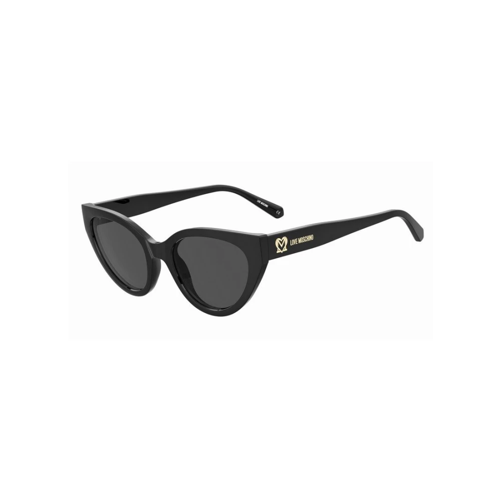 Love Moschino Women's Black Sunglasses, 53 Mm, Cat Eye Sunglasses