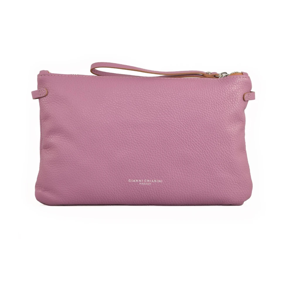 Gianni Chiarini Leren Handtas Pink Dames