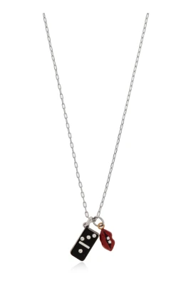 Halsband med berlocker