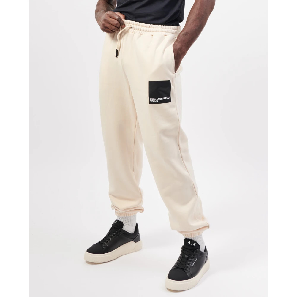 Karl Lagerfeld Broek Grijs Gray Heren