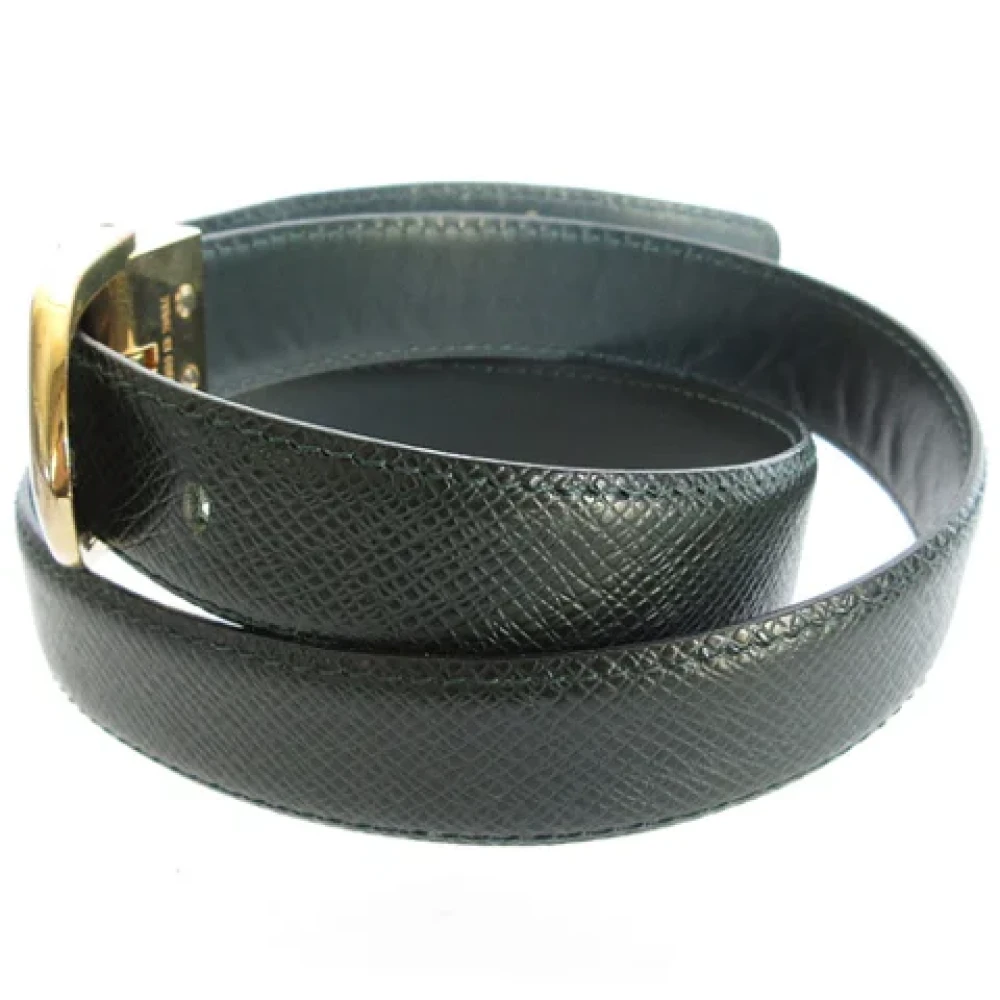 Louis Vuitton Vintage Pre-owned Metal belts Black Heren