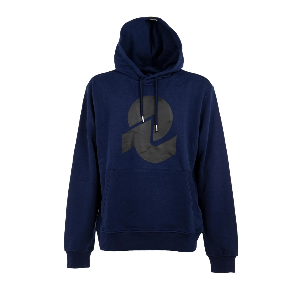 Invicta Heren Hoodie Blauw Sportief Trendy Outlet Blue Heren