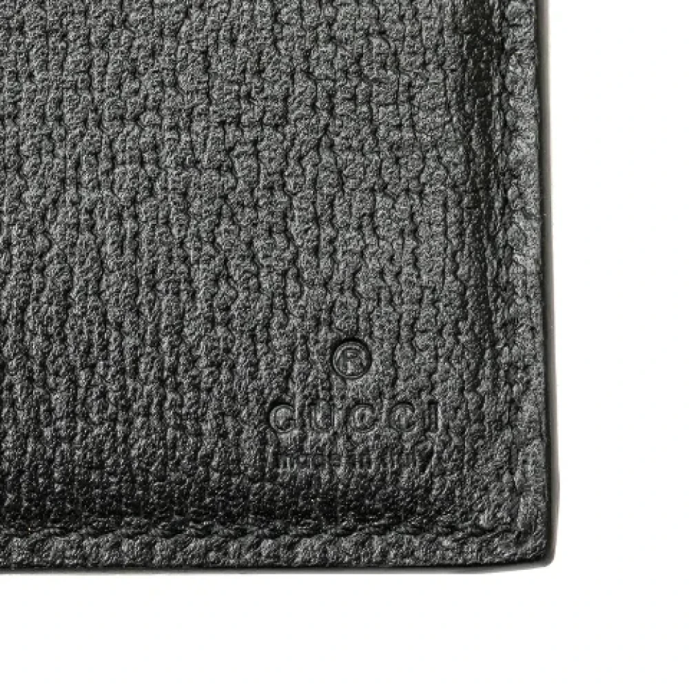 Gucci Vintage Pre-owned Canvas wallets Black Dames