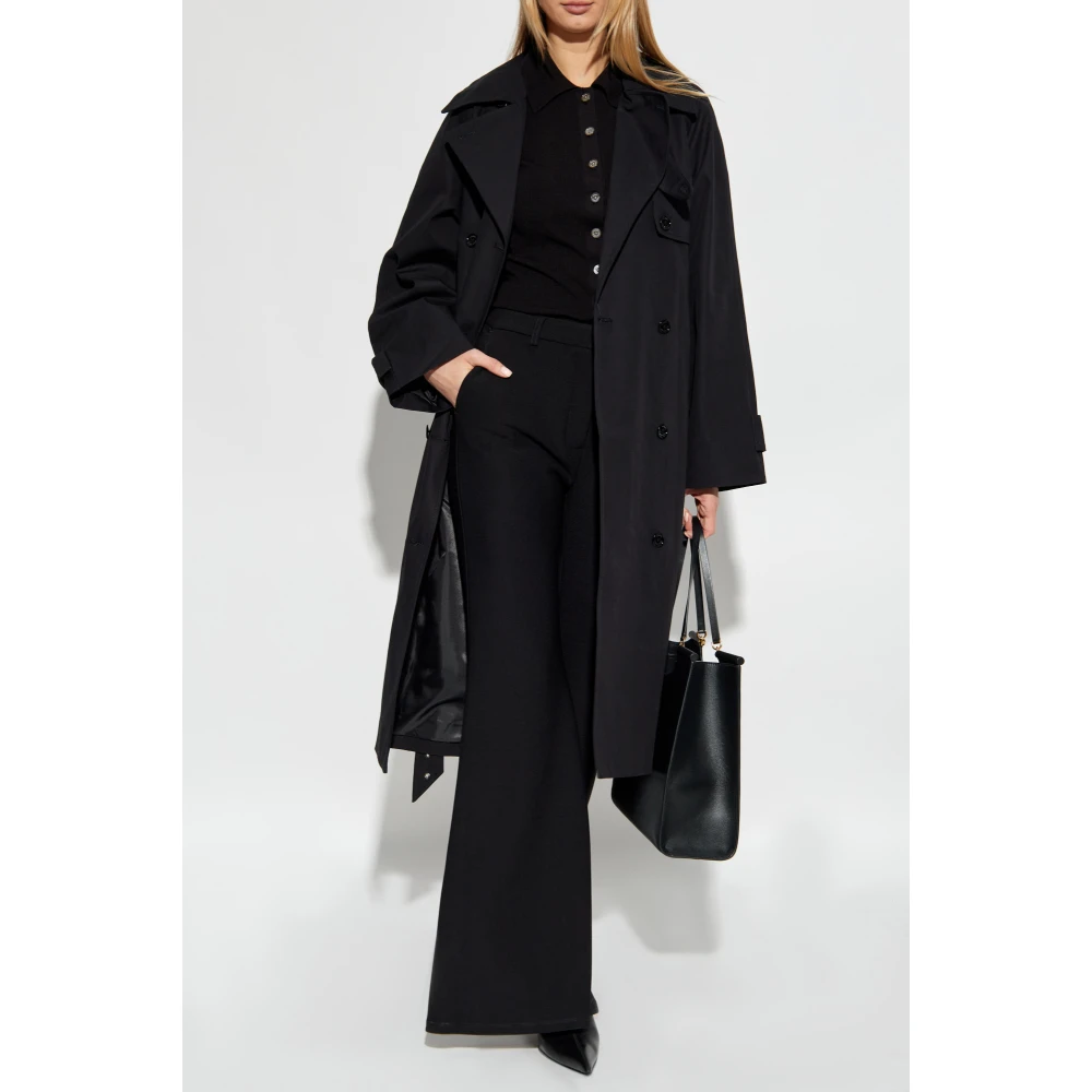 Michael Kors Top met Kraag Black Dames