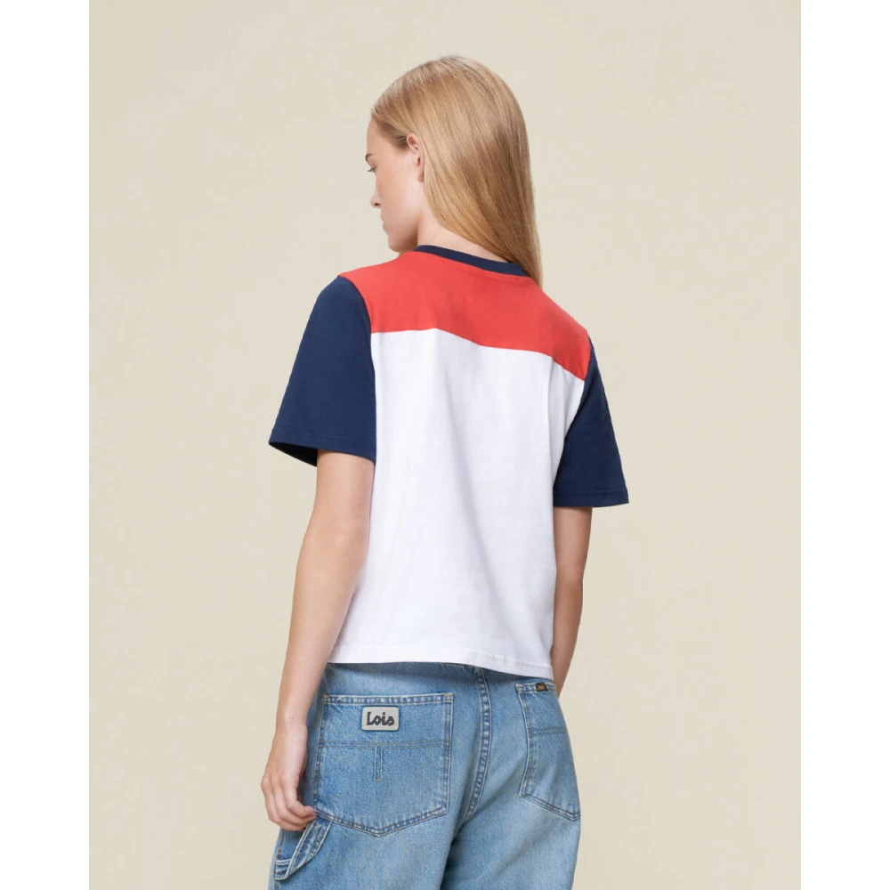 Lois Columbia T-shirt in trendy stijl Multicolor Dames