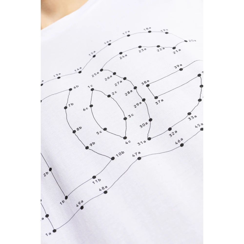 Dolce & Gabbana T-shirt met bedrukt logo White Heren