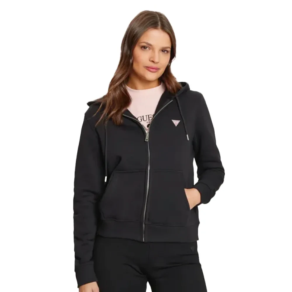 Sweatshirts & Hoodies > Zip-throughs - - Guess - Modalova