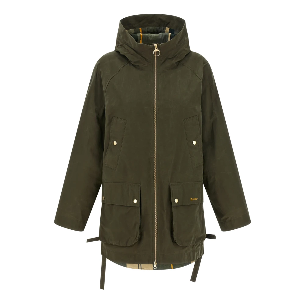 Barbour Women's Green Parkas, S, Middlemarch Showerproof Jacket