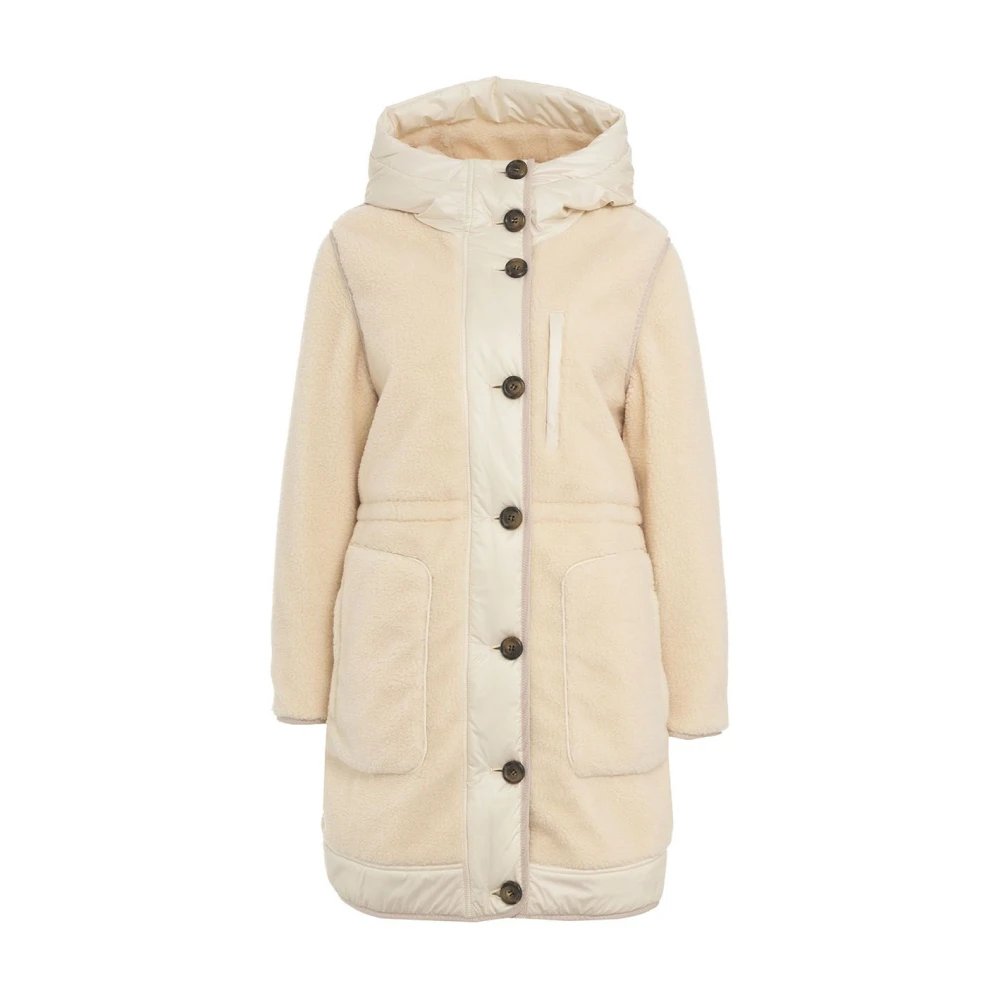 Woolrich Beige Parka Aw24 Dameskleding Beige Dames