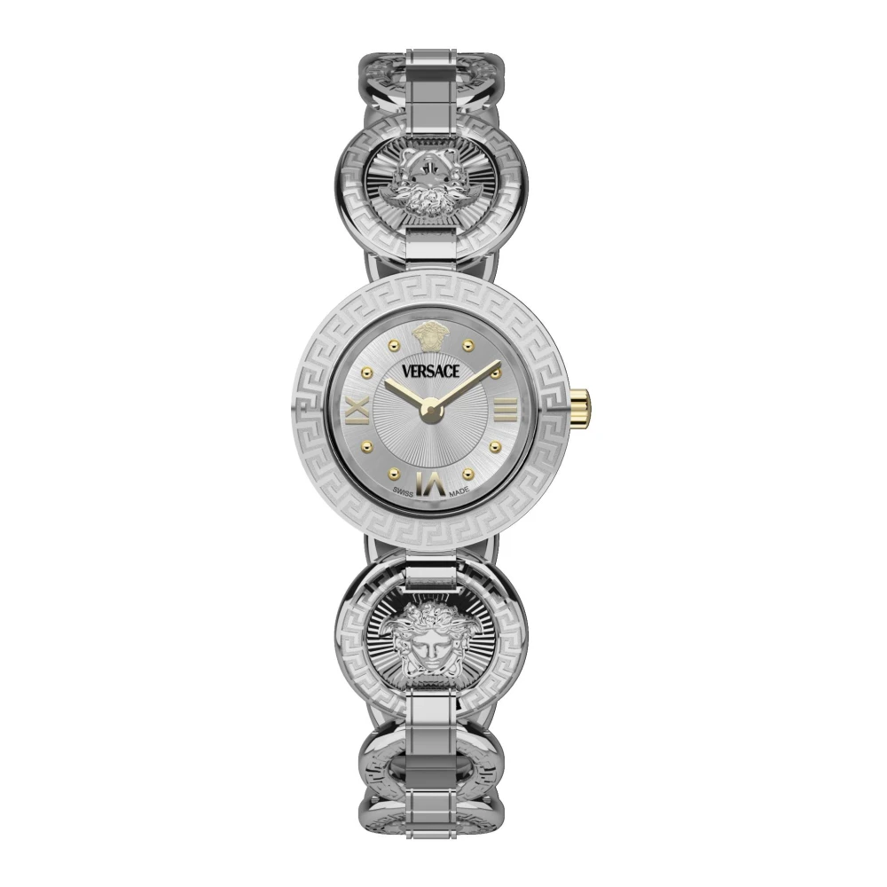 Versace Greca Jewel Watch - Female - Watches - Gray - One Size - Accessories