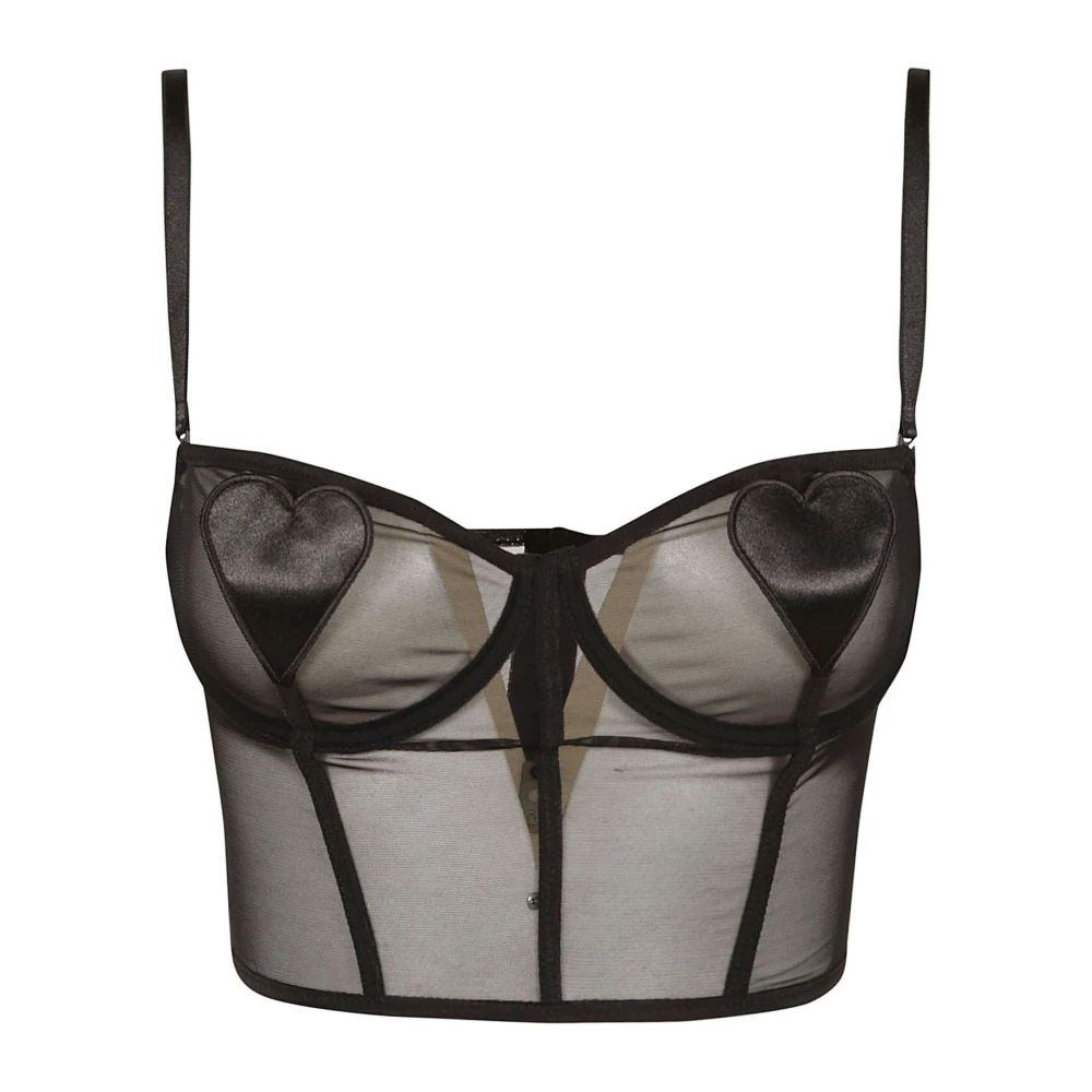 Fiorucci Hart Bralette Black Dames