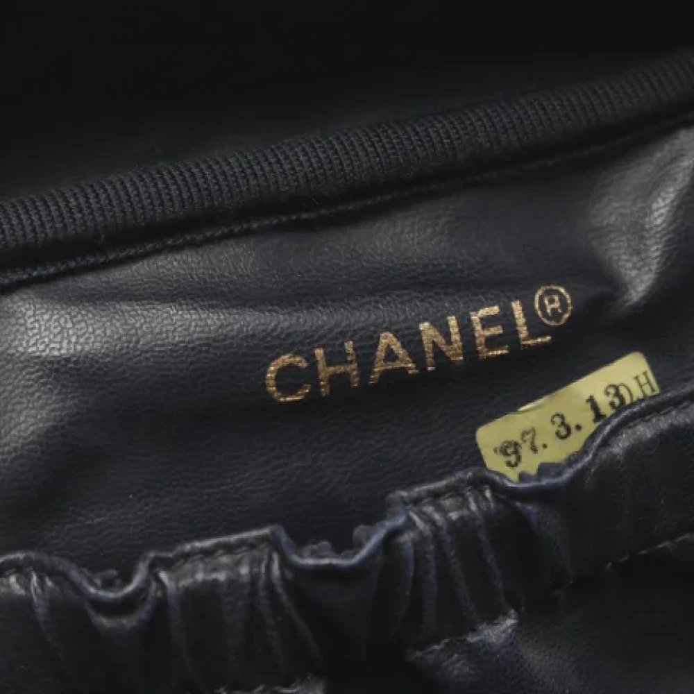 Chanel Vintage Pre-owned Denim chanel-bags Blue Dames